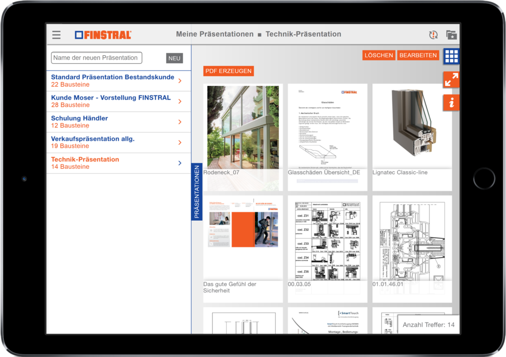 Folienmanager